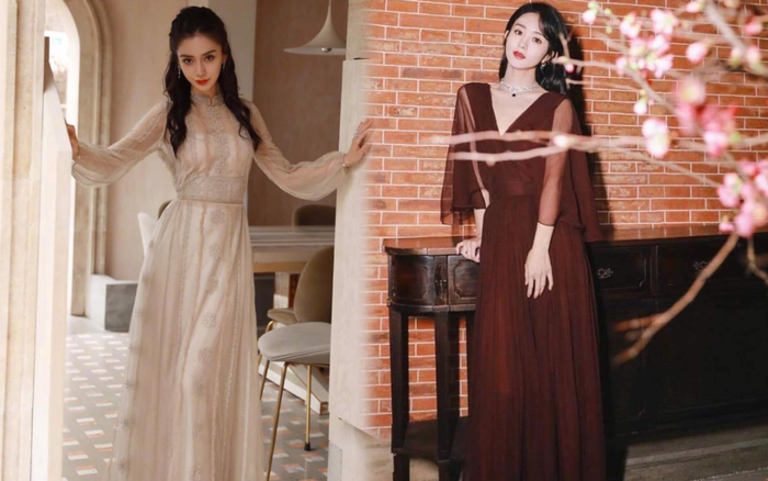Hai 'nàng thơ' Dior Angelababy & Triệu Lệ Dĩnh so kè váy áo trên thảm đỏ Ảnh 2