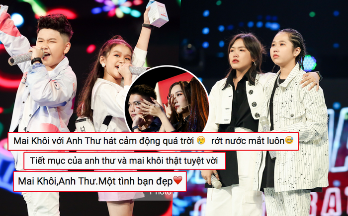 Tập 7 Giọng hát Việt nhí New Generation: Anh Thư - Mai Khôi 'gây bão' vì tiết mục lấy nước mắt khán giả Ảnh 2