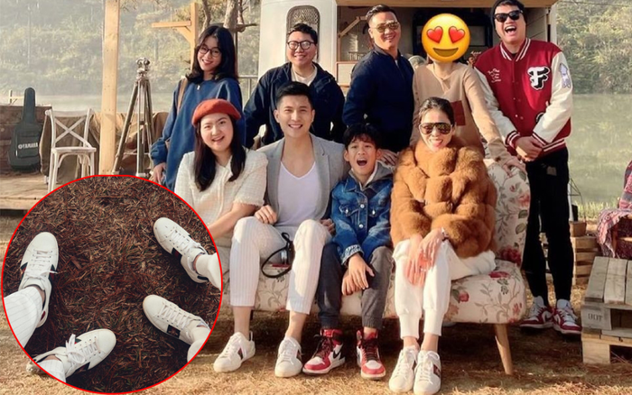 Cuối cùng, Lâm Bảo Châu cũng khoe ảnh chụp cùng Lệ Quyên và con trai: Mang giày đôi cực tình cảm! Ảnh 2