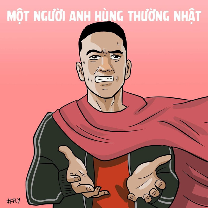 Chân dung Nguyễn Ngọc Mạnh qua nét vẽ của Thăng Fly Comics