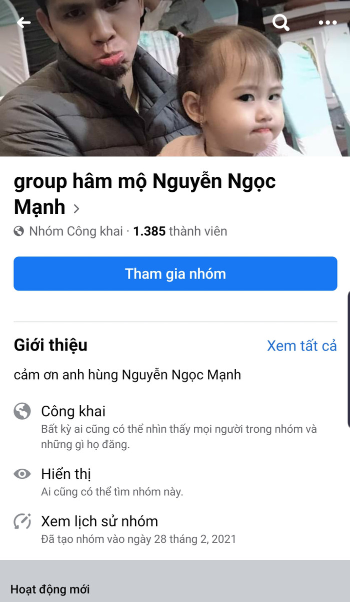 Có group chỉ trong thời gian ngắn đã đạt hơn 1000 thành viên. 