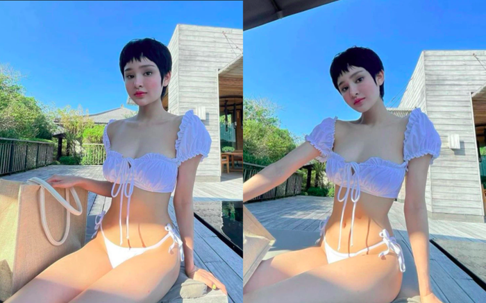 Hiền Hồ diện bikini khoe body nóng bỏng mừng sinh nhật tuổi 24. Ảnh 2