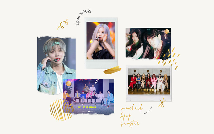 Đường đua Kpop 3/2021: Super Junior và Rosé (BlackPink) 'đáng gờm', nhiều gương mặt mới 'tham trận' Ảnh 2