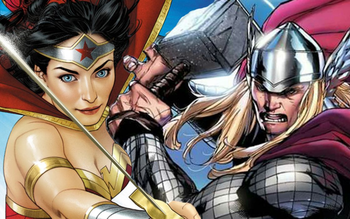 Thor giúp đỡ Wonder Woman chiến đấu với phiên bản xấu xa của mình Ảnh 2