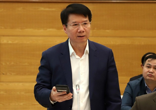 Thứ trưởng Bộ Y tế Trương Quốc Cường. Ảnh: Tiền Phong