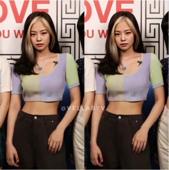 Fan hâm mộ nhanh chóng nhận ra, thiết kế croptop này từng được Jennie mặc trước đó.&nbsp;