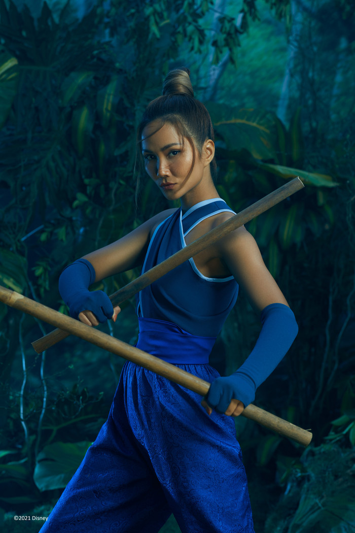 H'hen Niê đẹp mạnh mẽ, hoang dại trong tạo hình giống nàng công chúa mới nhất của Disney