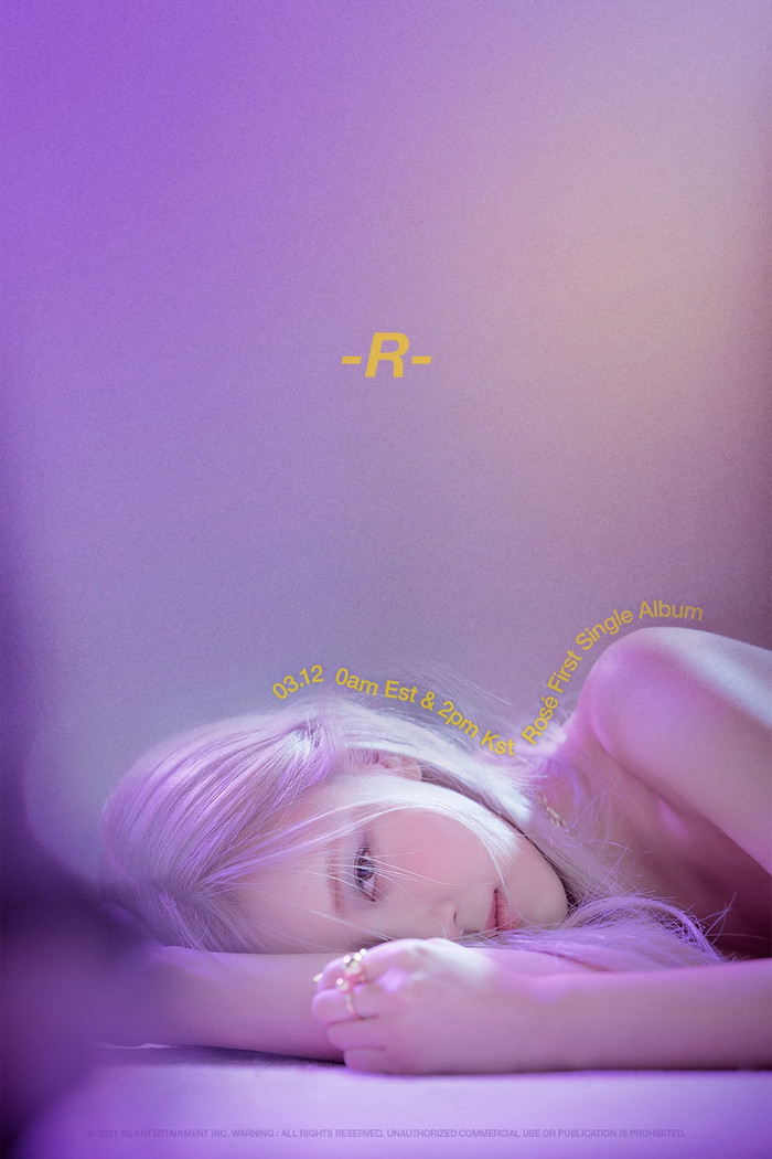 Rosé tiết lộ tên album đầu tay của mình là R