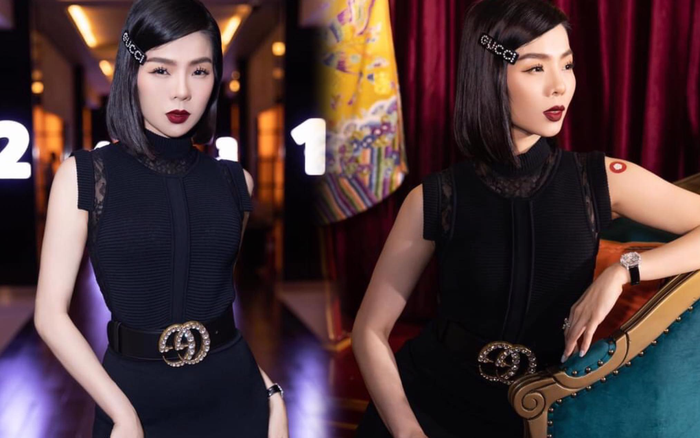 Lệ Quyên lên đồ sang chảnh như quý cô nhưng lại khiến fan bật cười vì thắt belt ngược đời Ảnh 2