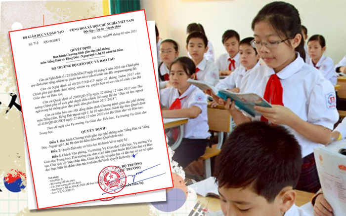 Bộ GD-ĐT giải thích về thông tin 'Tiếng Hàn trở thành môn học bắt buộc từ lớp 3 đến 12' Ảnh 2