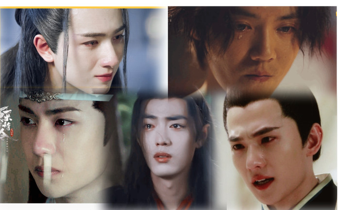 10 nam thần khóc đẹp nhất Cbiz: Tiêu Chiến khốn khổ, Dương Dương - Vương Nhất Bác đau đến tận tim can! Ảnh 2