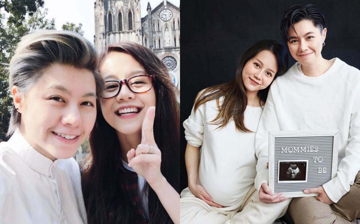 An Nguy và người tình đồng giới 'quẩy' lần cuối trước ngày lâm bồn Ảnh 2