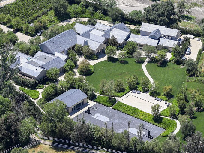 Biệt thự của cả hai ở Hidden Hills