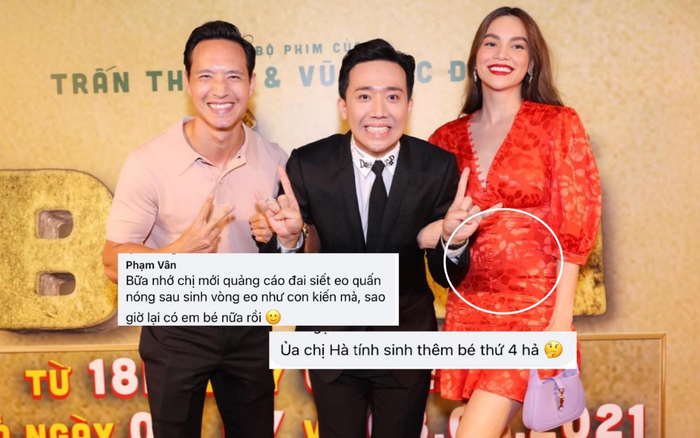 Khoảnh khắc vô tình của Trấn Thành khiến Hà Hồ bị dân mạng nhận xét như mang thai lần 3 Ảnh 2