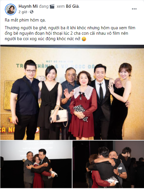 Em gái kể về lí do bố Trấn Thành khóc tại họp báo: Thì ra là liên quan tới việc 2 người cãi nhau Ảnh 2