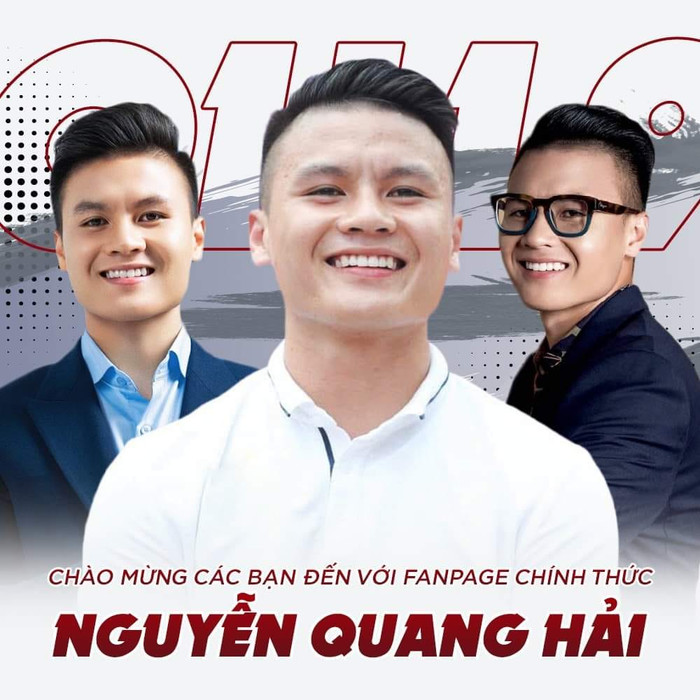 Quang Hải quyết định lập fanpage để có thể tương tác với người hâm mộ nhiều hơn
