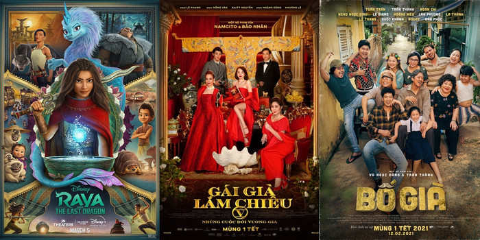 Chỉ 1 buổi tối sneakshow, Bố già và Gái già lắm chiêu V kèn cựa doanh thu khiến Raya của Disney ‘thúi hẻo’