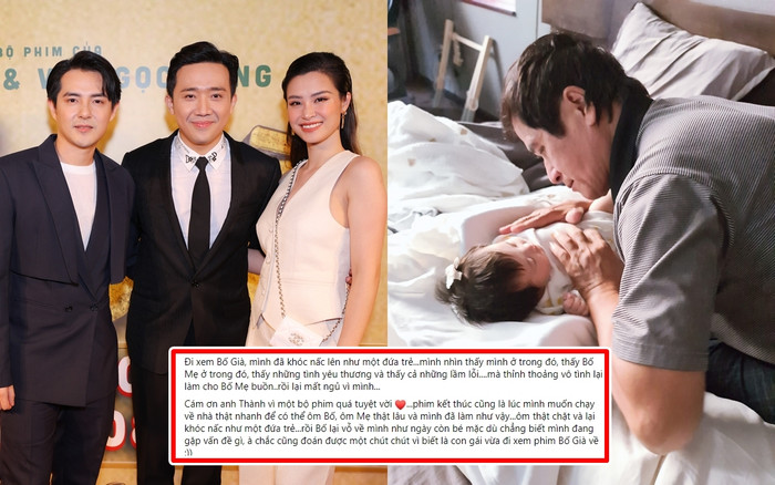 Đông Nhi: 'Xem phim Bố già, tôi khóc nấc lên như một đứa trẻ, hết phim chạy về nhà để ôm bố mẹ thật lâu' Ảnh 2