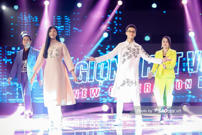 Khoa Minh - Tiểu Bình làm mới hit 'Nàng thơ xứ Huế', Emily khen ngợi: 'Hát hay như bật đĩa' Ảnh 3