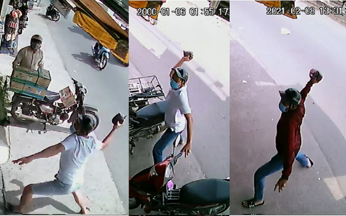 Cặp vợ chồng thuê người tạt mắm tôm để đòi nợ ở TP.HCM Ảnh 2