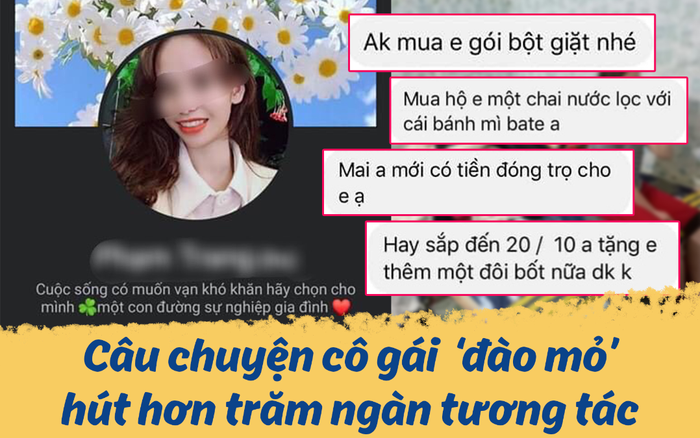 Thánh 'đào mỏ' trơ trẽn xin người yêu từ tiền nhà, quần áo cho đến cả bột giặt cũng bắt người yêu đi mua Ảnh 2