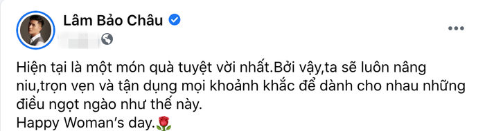 Lâm Bảo Châu đăng ảnh chụp cùng Lệ Quyên cùng những chia sẻ ngọt ngào trước ngày 8/3.