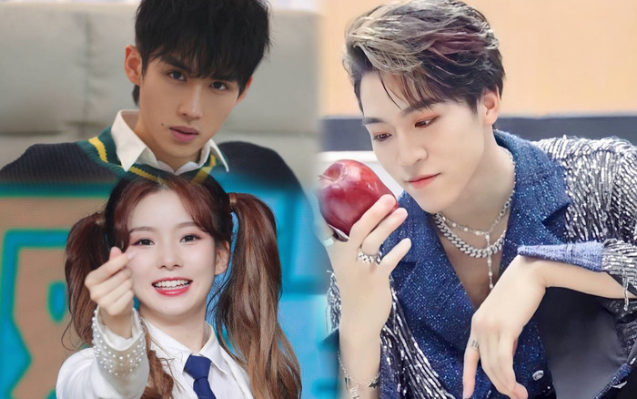 Học viên 'Sáng tạo doanh 2021' đang cầm kịch bản của đàn chị Bonbon Girls 303 vì bất mãn với Santa Ảnh 2