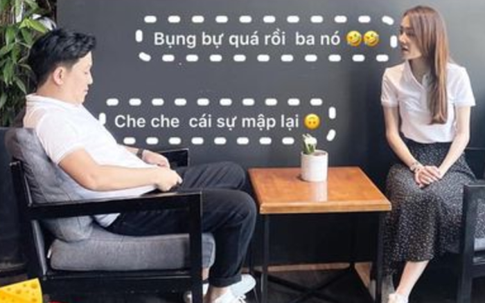 Phản ứng của Trường Giang khi bị bà xã Nhã Phương nhắc nhở chuyện cân nặng Ảnh 2