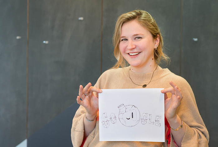 Nghệ sĩ Helene Leroux. (Ảnh: Sabrina Bot / MerciSF)