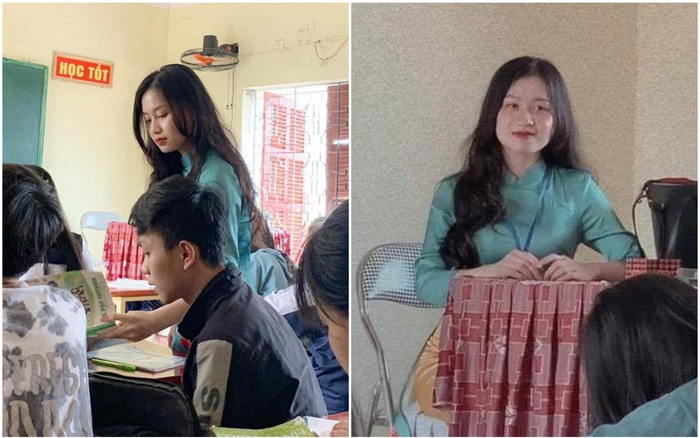 Cô giáo khiến dân mạng xuýt xoa trước ngoại hình xinh đẹp chỉ qua những khoảnh khắc chụp lén của học trò Ảnh 2