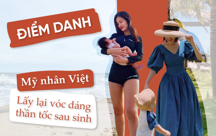 Điểm danh những mỹ nhân Việt lấy lại vóc dáng sau sinh thần tốc Ảnh 2