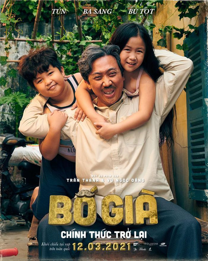  Ngân Chi xuất hiện trên poster Bố Già