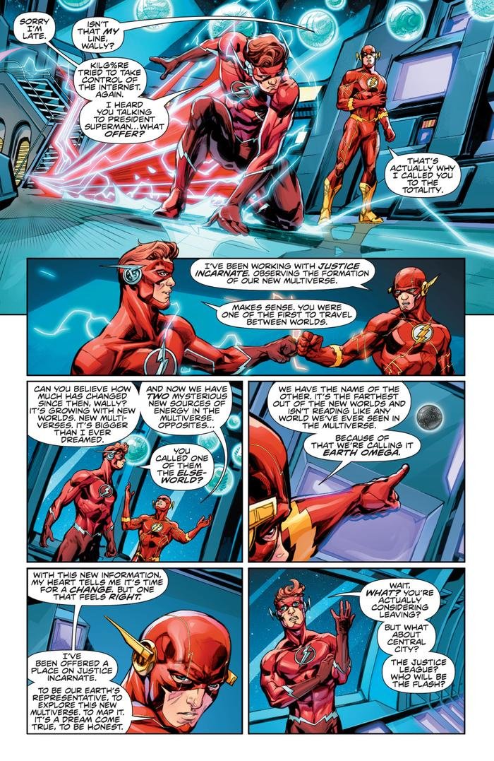 Flash Wally West trở lại làm Flash chính thức của vũ trụ DC Ảnh 2