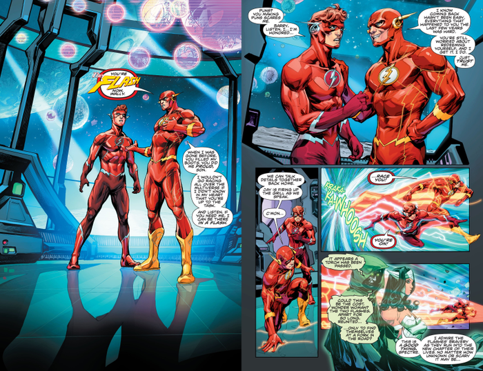 Flash Wally West trở lại làm Flash chính thức của vũ trụ DC Ảnh 4