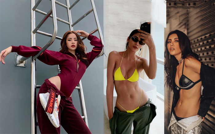 Sao Việt mặc quần tụt: Chi Pu, Minh Tú bốc lửa nhưng Thiên Nga bị la ó 'tra tấn thị giác' fan Ảnh 2