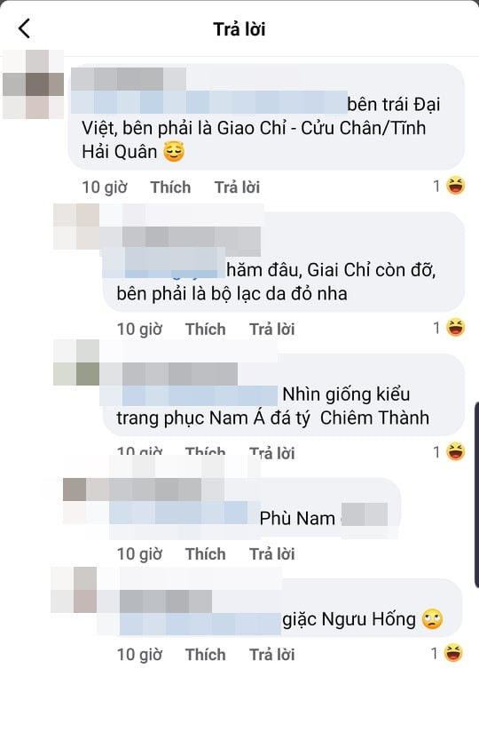 Trang phục mà Khánh Vân mặc được đưa ra so sánh cùng thiết kế nhiều dân tộc khác, thậm chí là bộ lạc da đỏ. 
