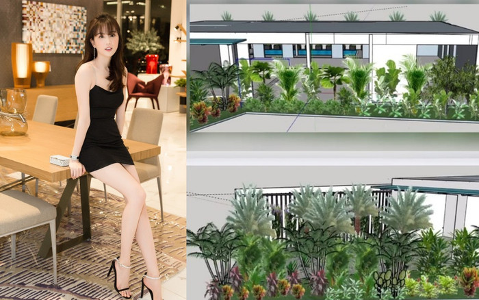 Ngọc Trinh phủ xanh ngôi biệt thự hơn 55 tỷ đồng để tránh bị hàng xóm 'dòm ngó' Ảnh 2