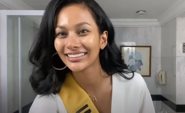 Đại diện Indonesia nhận được nhiều phản ứng dữ dội khi cô thể hiện phần thi mặt mộc nhưng chưa đúng tiêu chí của cuộc thi.