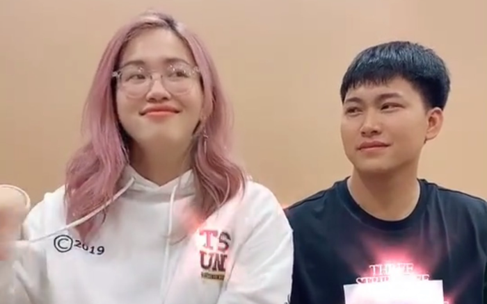 Mũi trưởng Long bị cộng đồng mạng phát hiện thân thiết quay clip với gái lạ trên TikTok Ảnh 2