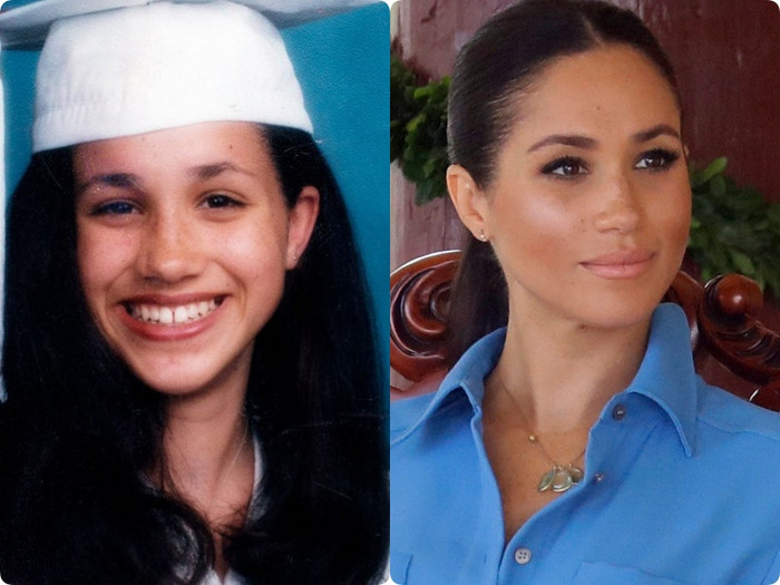 Meghan Markle lộ ảnh quá khứ khiến dân mạng đặt nghi vấn phẫu thuật thẩm mỹ vì chiếc mũi quá khác biệt Ảnh 5