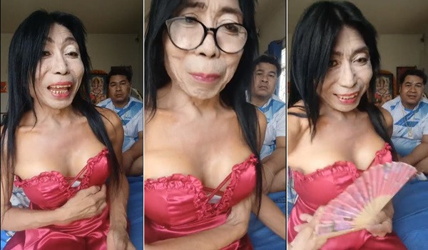 Sitang Buathong tự tin khoe bộ ngực căng tràn mới được trùng tu. 