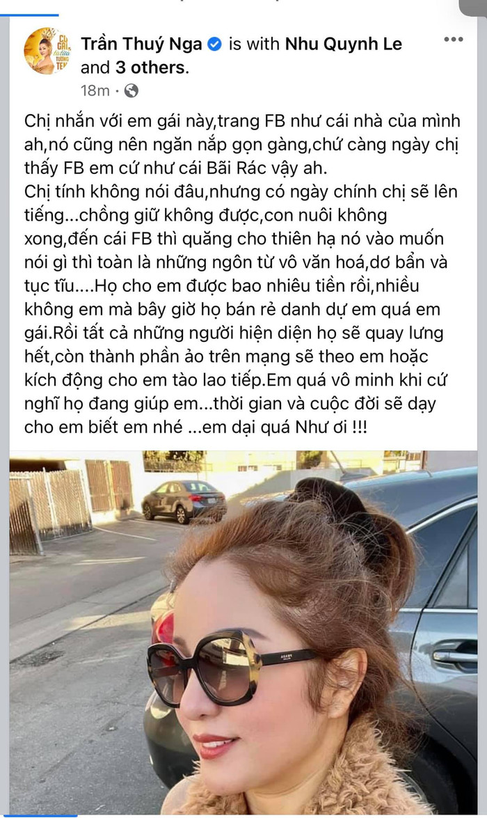 Vợ cũ Hoàng Anh cảm ơn Thúy Nga, thừa nhận sống cảm tính, bị người xấu kích động Ảnh 3