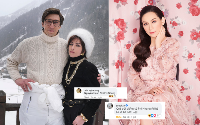 Hậu trường phim House of Gucci, fan Việt réo gọi Phi Nhung khi thấy tạo hình Lady Gaga Ảnh 2