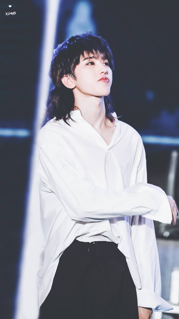 Với kiểu tóc này, Thái Từ Khôn nhìn vẫn rất đáng yêu.