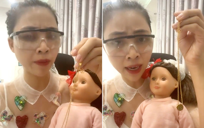 Đoạn video gây tranh cãi của YouTuber Thơ Nguyễn. (Ảnh chụp màn hình)