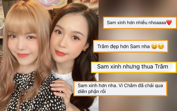 Fan tranh cãi Thiều Bảo Trâm chung khung hình với Sam: Ai xinh hơn? Ảnh 2