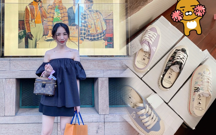 Con gái đại gia Minh Nhựa khiến dân mạng trầm trồ khi tậu bộ sưu tập giày hiệu đắt đỏ Ảnh 2