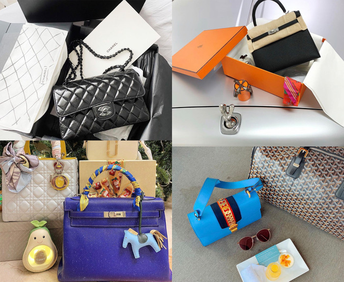 Bộ sưu tập túi hiệu không biết để đâu cho hết của Joyce Phạm