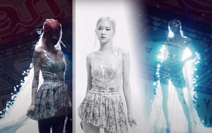 Rosé (BLACKPINK) đẹp ngất ngây khi diện váy NTK Công Trí trong MV On The Ground Ảnh 2