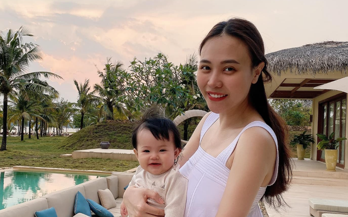 Mới sinh con gái hơn 7 tháng, Đàm Thu Trang đã bị nghi ngờ mang thai lần hai Ảnh 2